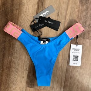 NWT AUTHENTIC VERSACE Greca Boader Bikini Bottoms